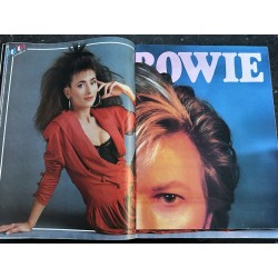 PODIUM HIT 188 OCTOBRE 1987 MADONNA SE TRANSFORME EN ANGE VANESSA PARADIS MICHAEL JACKSON + POSTER DAVID BOWIE