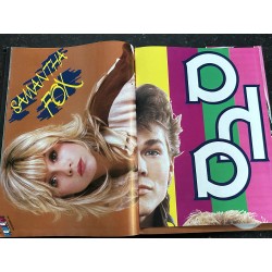 PODIUM HIT 177 novembre 1986 ADJANI Jeanne MAS + Posters A-Ha Prince Samantha Fox