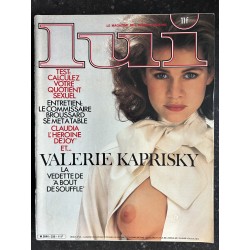 LUI 235 AOUT 1983 COVER VALERIE KAPRISKY NUDE REISER INTERVIEW PAUL-LOUP SULITZER