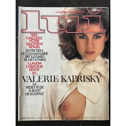 LUI 235 AOUT 1983 COVER VALERIE KAPRISKY NUDE REISER INTERVIEW PAUL-LOUP SULITZER