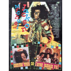 OK ! âge tendre 424 février 1984 ANTHONY DELON MICHAEL JACKSON  KIM WILDE