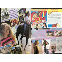 OK ! âge tendre 656 aout 1988 Vanessa Paradis Marilyn et John