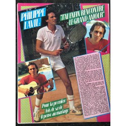 OK ! âge tendre 398 aout 1983 JAKIE QUARTZ Philippe LAVIL Gabrielle LAZURE  Julien CLERC