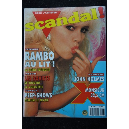 SCANDAL !  N° 6 MARCO FERRERI JOHN HOLMES STALLONE