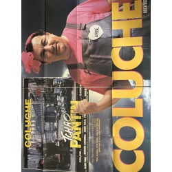 ROCK HIT POSTER GEANT n° 7 1986 Rideau ! Le clown n'est plus ! Hommage