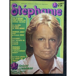 STEPHANIE 1974 N° 24 Claude François Mike Brant Patrick Juvet Sheila + Posters Gerard Lenorman