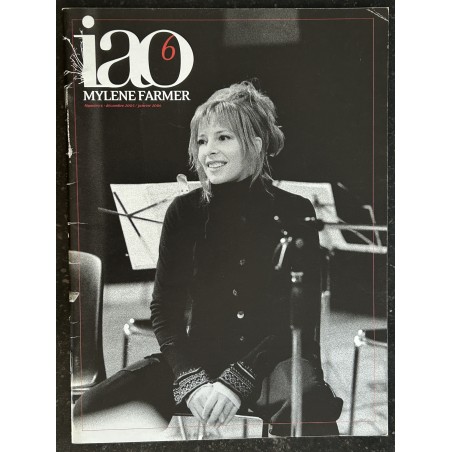 iao n°  6 Mylène FARMER décembre 2005 janvier 2006 -  36 pages + Poster