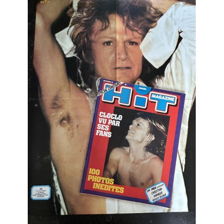 Hit Magazine 82 supplément CLAUDE FRANCOIS CLOCLO vu par ses Fans + Poster - 100 Photos
