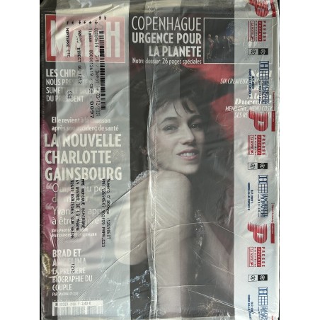 PARIS MATCH n° 3159 septembre 2009 La Nouvelle Charlotte Gainsbourg