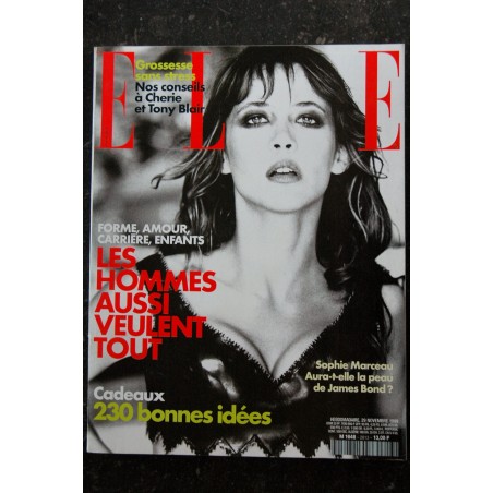 ELLE 2807 18 octobre 1999 cover Mila JOVOVICH + 6 p.  SARDOU  Patrick Bruel Salman Rushdie Xavière Tibéri