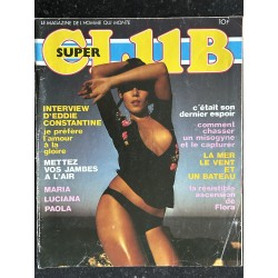 SUPERCLUB 5 Juillet 1978 Interview Eddie Constantine Maria - Luciana - Paola - Flora Photos Michel Moreau Serge Jacques Erotic