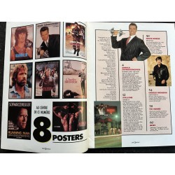Ciné-News 15 Mars 1988 Arnold Schwarzenegger Running Man Sylvester Stallone Rambo III Chuck Norris Charles Bronson