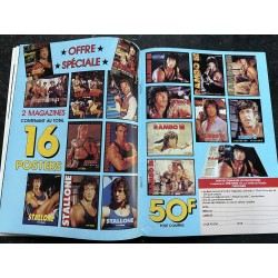 Ciné-News 15 Mars 1988 Arnold Schwarzenegger Running Man Sylvester Stallone Rambo III Chuck Norris Charles Bronson