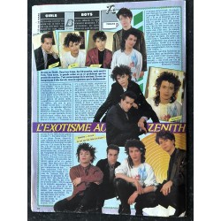 BOYS et GIRLS n° 325 mars 1986 Jeanne Mas Johnny Hallyday Nathalie Baye L' Echec Indochine Elton John