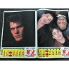 Salut ! 1988 01 N° 5 Indochine Vanessa Paradis David Hallyday + posters calendrier A-Ha Indochine Samntha Fox Sophie Marceau