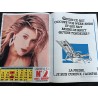 Salut ! 1988 01 N° 5 Indochine Vanessa Paradis David Hallyday + posters calendrier A-Ha Indochine Samntha Fox Sophie Marceau