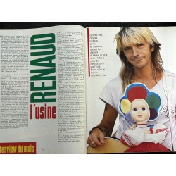 ROCK & FOLK 225 DECEMBRE 1985 SIMPLE MINDS Mickey Rourke Tom Waits Renaud Pink Floyd DIRE STRAITS Karen Cheryl