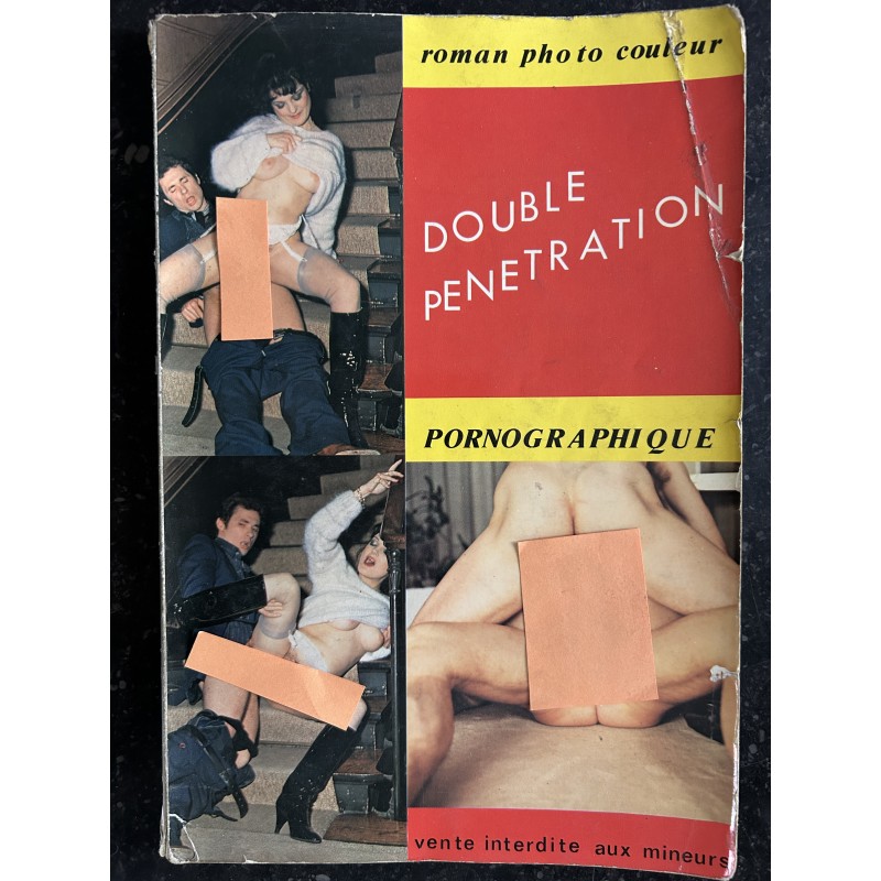 Double pénétration - 1981 - Paul Goussot - Roman Photo Adultes - 84 pages Editions Diaphilms
