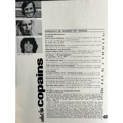 Salut les Copains N° 100 12 1970 Claude François Brigitte Bardot Belmondo Julien Clerc Hallyday Vartan + Poster Mick Jagger