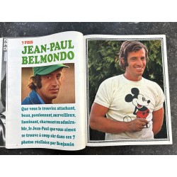 Salut les Copains N°101 01 1971 Julien Clerc Belmondo Michel Sardou Françoise Hardy Eddy Delpech + Poster Hallyday - Incomplet