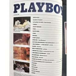 PLAYBOY Le Nouveau N° 2 1985 04 INTERVIEW YVES MOUROUSI Donna Smith Les plus belles filles de Dallas