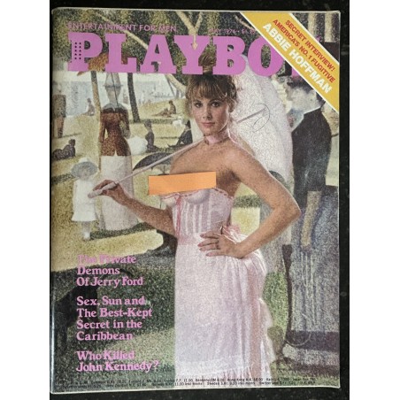 PLAYBOY Us 1976 05 ABBIE HOFFMAN THE GORGEOUS SUZE RANDALL PATRICIA McCLAIN CHARME Nancy Cameron