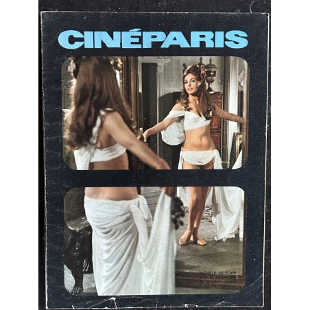 CINEPARIS 106/3 MICHELE MERCIER RAQUEL WELCH MARISA MELL Steve McQueen Mireille Darc