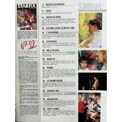 STARFIX 032  1986 COVER SYLVESTER STALLONE + POSTER ROCKY IV PRINCE L'EFFRONTEE BILLY-ZE-KICK CHORUS LINE