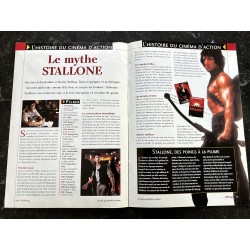 Collection Action 2002 Cliffhanger Traque au sommet Sylvester Stallone + Affiche du film - Mythe Rambo - 16 pages