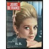 JOURS DE FRANCE 312 - 5 novembre 1960  Couverture Brigitte Bardot BB Une Grande tragédienne