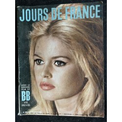 JOURS DE FRANCE 358 23 septembre 1961 COVER BRIGITTE BARDOT Le dernier film de BB Vie privée