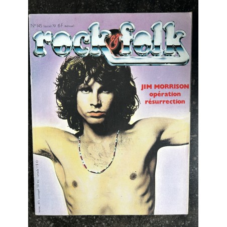 ROCK & FOLK 145 1979 COVER JIM MORRISON RESURRECTION JOHN LYDON BIRKIN