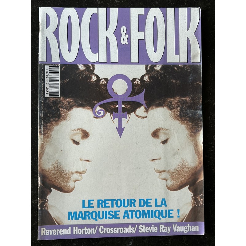 ROCK & FOLK 314 octobre 1993 Cover Prince John Hiatt Nirvana Doctor John Robert Johnson Stevie Ray Vaughan