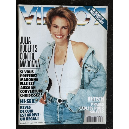 VIDEO 7 116b   MADONNA CONTRE JULIA ROBERTS 10 PAGES REVES DE CUIR
