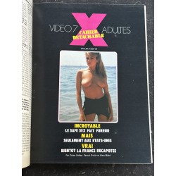 VIDEO 7 069  N° 69  1987  EMMANUELLE BEART  Greta SCACCHI Anthony DELON PAGNOL    +  CAHIER