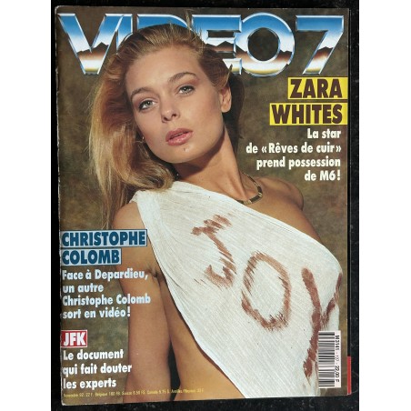 VIDEO 7 127  1992 ZARA WHITES DEPARDIEU CHRISTOPHE COLOMB CHABROL MONROE