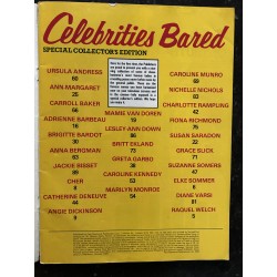 Celebrities Bared 1979 Brigitte Bardot Marilyn Monroe Ursula Andress Fiona Richmond Cher Elke Sommer Raquel Welch