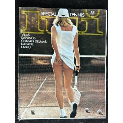 LUI 197 1980 JUIN SPECIAL TENNIS TOUTES NUES CHARME BOITES DE NUIT DE PARIS PIN-UP ASLAN