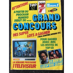 TOP 50 001 MARS 1986 COLLECTOR N°1 INTERVIEW RENAUD MADONNA JEAN-LUC LAHAYE - Pas de posters