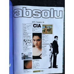 Reliure LE NOUVEL ABSOLU Du N° 13 au N° 17 - 5 magazines Claude Nougaro Jonvelle Bourboulon