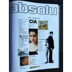 Reliure LE NOUVEL ABSOLU Du N° 13 au N° 17 - 5 magazines Claude Nougaro Jonvelle Bourboulon