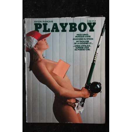 PLAYBOY 015 FEVRIER 1975 INTERVIEW ANTHONY BURGESS Miles Davis LAURA MISCH Linda Lovelace