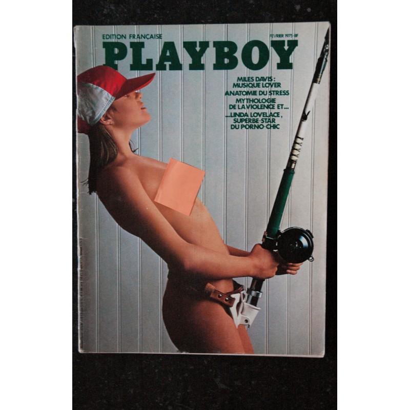 PLAYBOY 015 FEVRIER 1975 INTERVIEW ANTHONY BURGESS Miles Davis LAURA MISCH Linda Lovelace