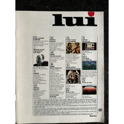 LUI 145 FEVRIER 1976 ROMY SCHNEIDER CATHERINE ROUVEL INTEGRAL NUDES INTERVIEW ROGER CHINAUD ASLAN