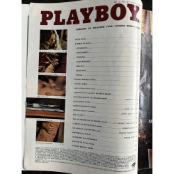PLAYBOY 023 OCTOBRE 1975 INTERVIEW MAURICE SIEGEL CHARLES BRONSON PIN-UP BAES ROCKEFELLER JILL DE VRIES