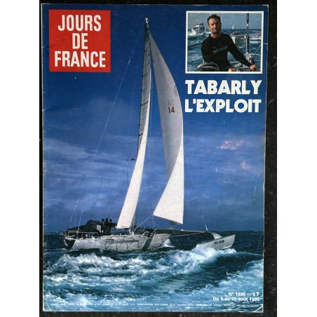 JOURS DE FRANCE 1332 aout 1980 Eric Tabarly L' exploit - Dorothée le Film - Serge Lama - Raquel Welch