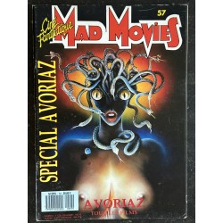 Ciné Fantastique MAD MOVIES  n° 57  - 1989 -  SPECIAL AVORIAZ  Russel Meddings Boivin Cockliss Carmen