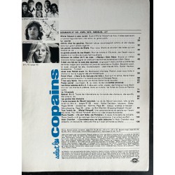Salut les Copains N°140 1974 JOHNNY HALLYDAY LENORMAN CHAMFORT SHEILA Sylvie Vartan 7 Fois Sexy + Poster Géant Joe Dassin