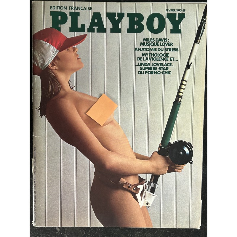 PLAYBOY 015 FEVRIER 1975 INTERVIEW ANTHONY BURGESS Miles Davis LAURA MISCH Linda Lovelace