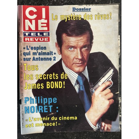 CINE TELE REVUE 1986 01 16 n°  3 JAMES BOND Philippe NOIRET Micheline PRESLE DRUCKER Brigitte LAHAIE